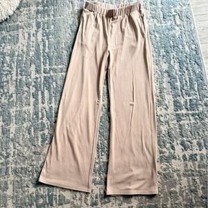 Gilli Beige Wide-Leg Pants